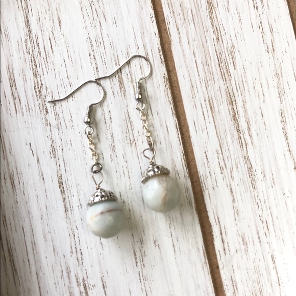 Handmade Jewelry - 3 for $25 Amazonite Gemstone Earrings